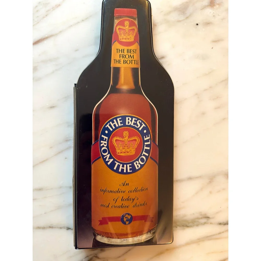 Vintage 1979 The Best From the Bottle Cocktail Recipe Book Barware